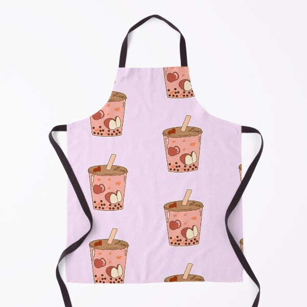 Item preview, Cute Apple Bobba Tea Printable designed and sold by DozyJov.