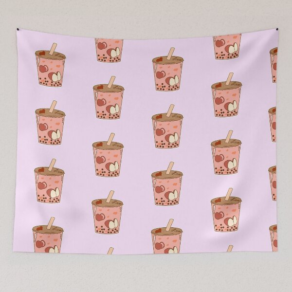 Item preview, Cute Apple Bobba Tea Printable designed and sold by DozyJov.