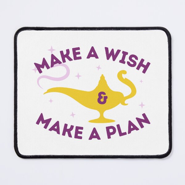 Item preview, Make a wish and make a plan designed and sold by groovyfolk.