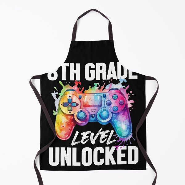 Item preview, 8th Grade Level Unlocked Back to School Video Game Boys T-Shirt designed and sold by KGN CREATIVITY.