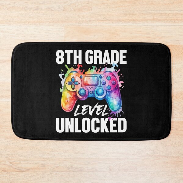 Item preview, 8th Grade Level Unlocked Back to School Video Game Boys T-Shirt designed and sold by KGN  CREATIVITY.