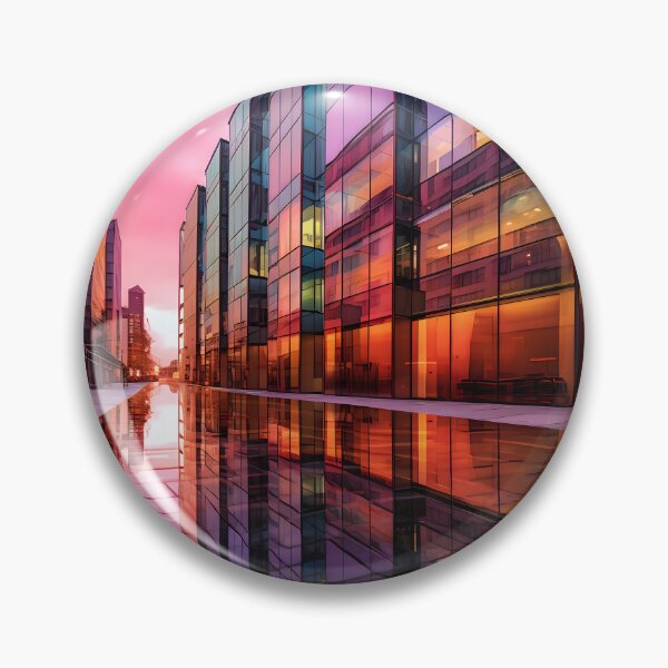 Item preview, Urban Reflections: Architectural Photography Revealing the Modernity and Beauty of Buildings through their Polished Surfaces designed and sold by InsaneLEDP.