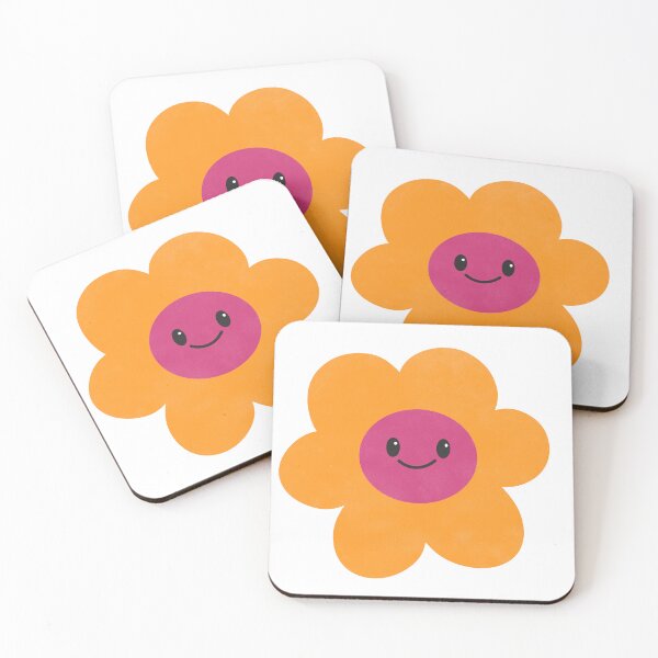 Item preview, Happy Flower - Orange & Berry designed and sold by upside-frown.