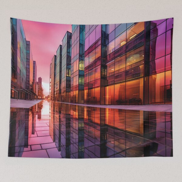 Item preview, Urban Reflections: Architectural Photography Revealing the Modernity and Beauty of Buildings through their Polished Surfaces designed and sold by InsaneLEDP.