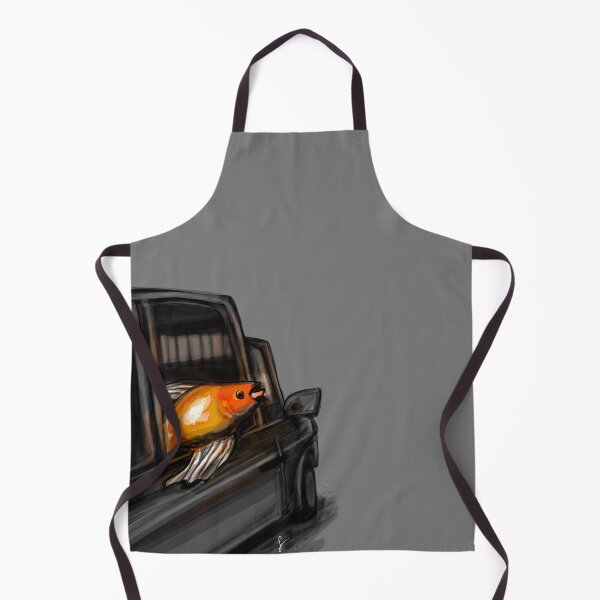 Item preview, Goldfish in the Car Window designed and sold by StudioHitsu.
