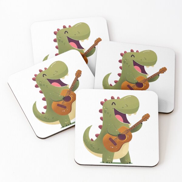 Item preview, Dinosaur rock star designed and sold by Ednelly.