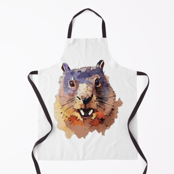 Item preview, Abstract stylish marmot face designed and sold by GroundhogMs.