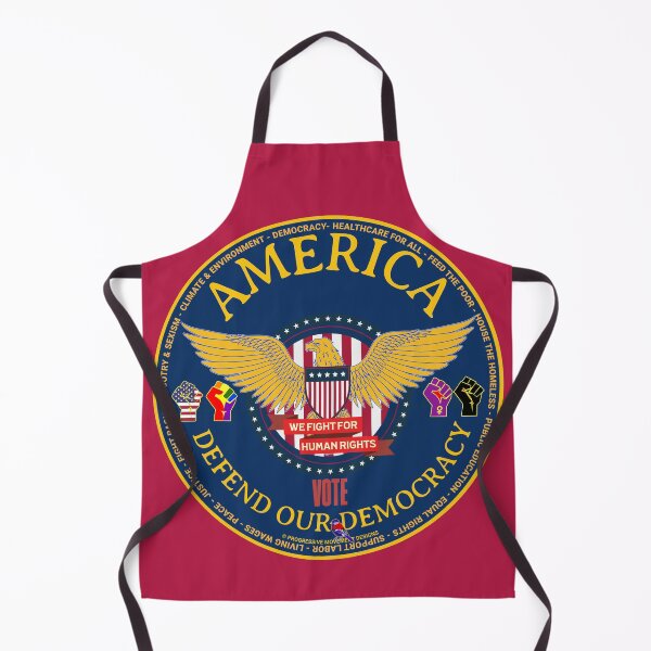 Aperçu de l'œuvre PMD00915 Le design patriotique de l'aigle américain de Progressive Movement Designs montre que vous soutenez la démocratie et les objectifs progressistes des progressistes, des démocrates, des indépendants et des libéraux créée et vendue par ProgressiveLeft.
