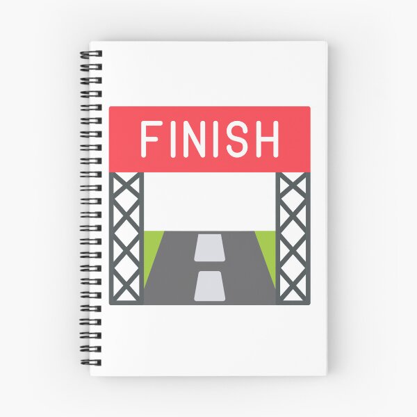 Item preview, running track finish line sticker designed and sold by ISBrunning.