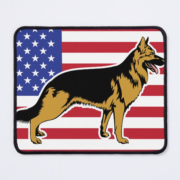 Item preview, German Shepherd USA designed and sold by Warrior Veteran Clothing.