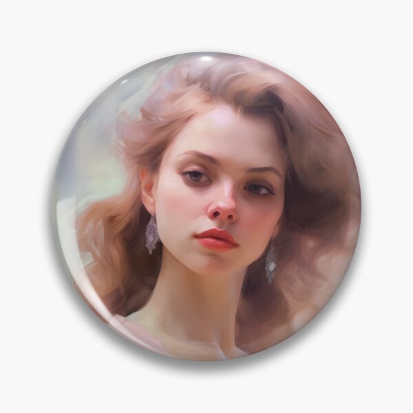 Item preview, Reflections of the Soul: Impressionistic Portrait Capturing the Beauty and Serenity of a Woman designed and sold by InsaneLEDP.