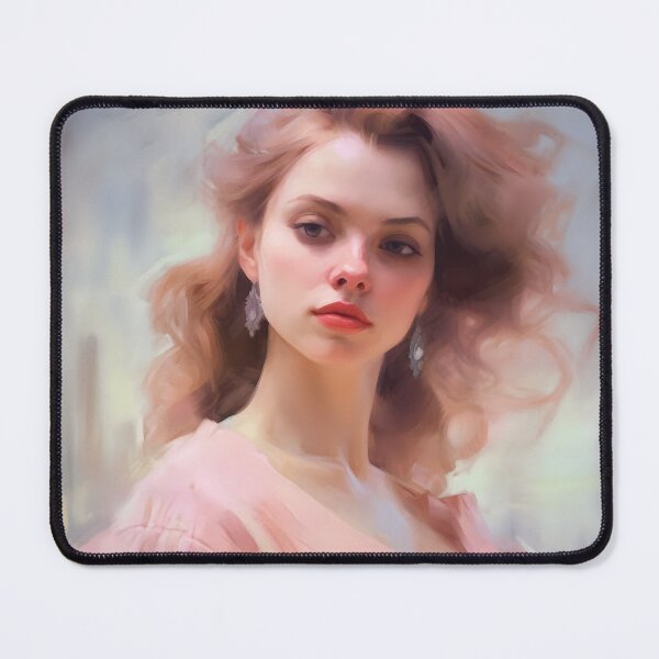 Item preview, Reflections of the Soul: Impressionistic Portrait Capturing the Beauty and Serenity of a Woman designed and sold by InsaneLEDP.