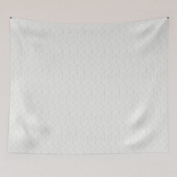 Item preview, linear-flat-abstract-lines-pattern designed and sold by hjian8219.