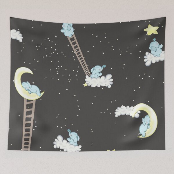 Item preview, Sweet Dreams Elephant baby , soft and natural, nursery collection designed and sold by MasterFeel.