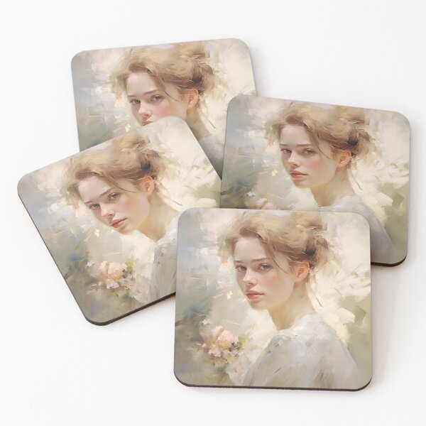 Item preview, Reflections of the Soul 2: Impressionistic Portrait Capturing the Beauty and Serenity of a Woman designed and sold by InsaneLEDP.
