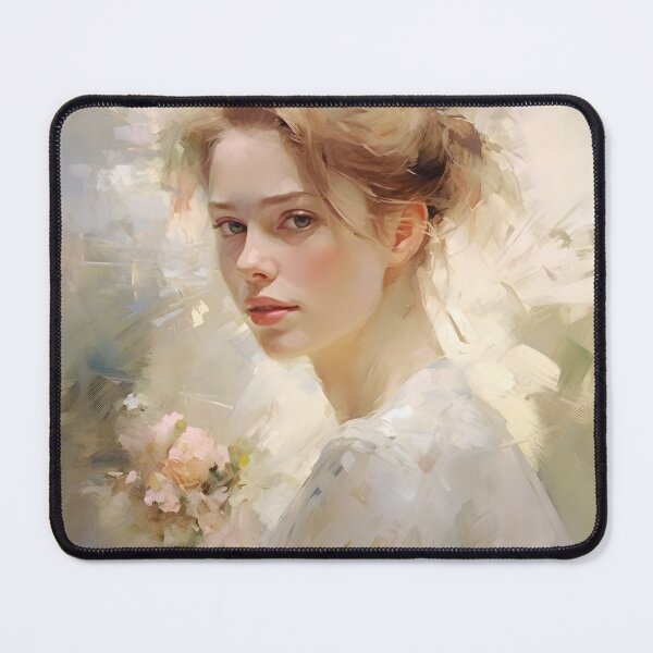 Item preview, Reflections of the Soul 2: Impressionistic Portrait Capturing the Beauty and Serenity of a Woman designed and sold by InsaneLEDP.