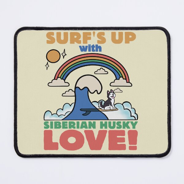 Item preview, Husky surf : siberian husky quotes designed and sold by ImaginarStore.