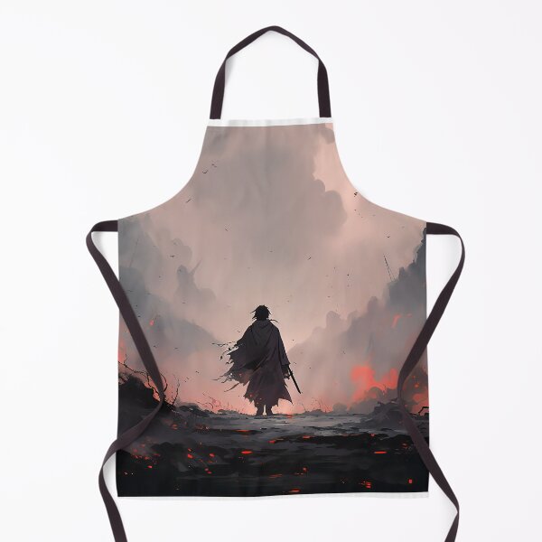 Item preview, A warrior in troubled times designed and sold by Quantum Doodle Studio.