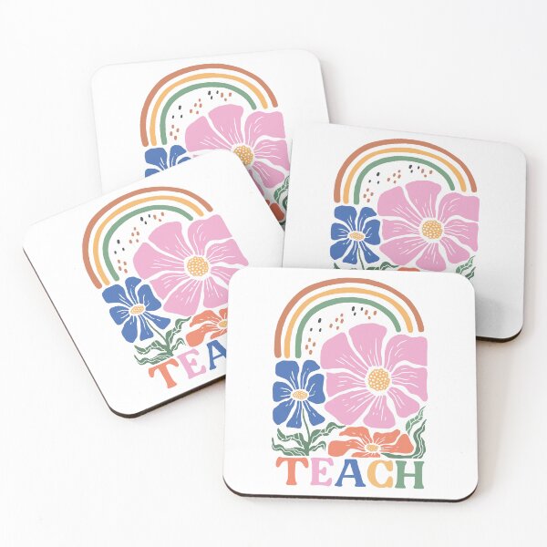 Item preview, Retro Groovy Flower Teach designed and sold by Everythingafter.