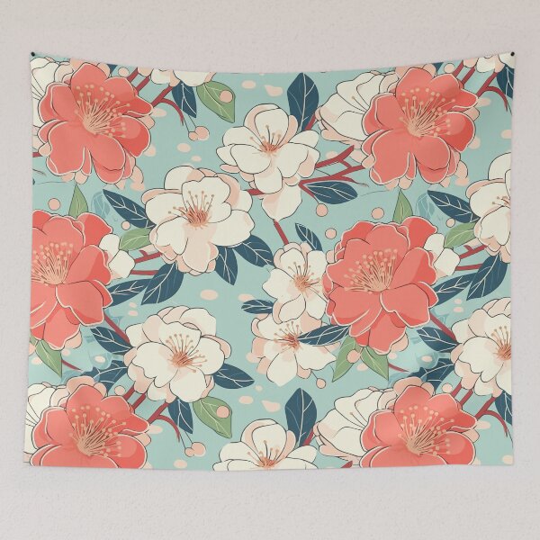 Item preview, Sakura Dreams: Exquisite Japanese Flower Design Collection designed and sold by KaonDesign.