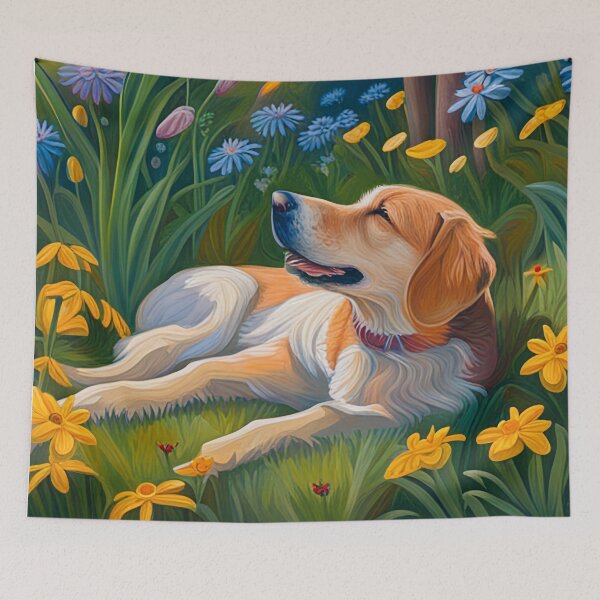 Item preview, Paws in a Peaceful Dreamscape designed and sold by artwithveronica.