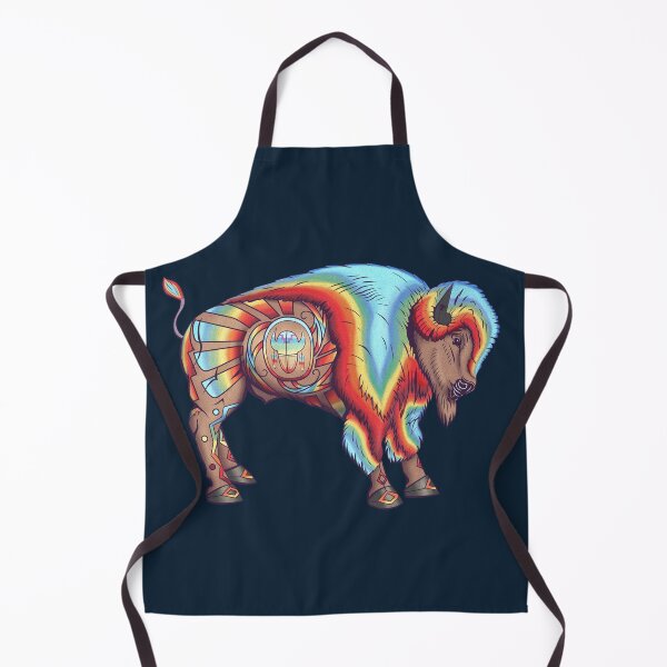 Item preview, Bison spirit design by Kasey Dutton designed and sold by Caummon Thread.