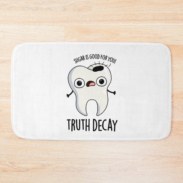 Item preview, Truth Decay Funny Tooth Puns  designed and sold by punnybone.