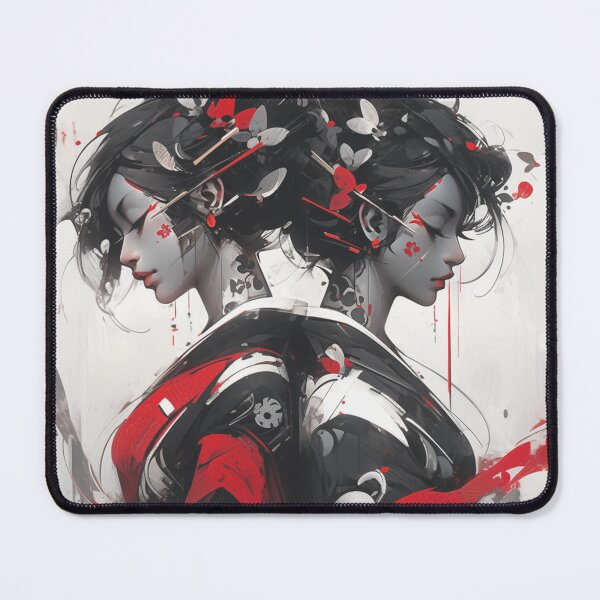 Item preview, Japanese Geisha Twins designed and sold by ScarletClover.