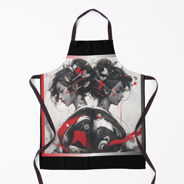 Item preview, Japanese Geisha Twins designed and sold by ScarletClover.