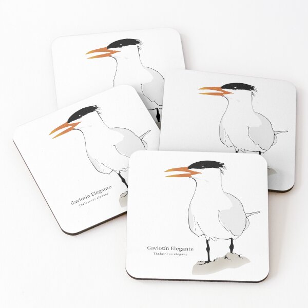Item preview, elegant tern birds of chile designed and sold by memosaki.