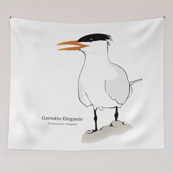 Item preview, elegant tern birds of chile designed and sold by memosaki.