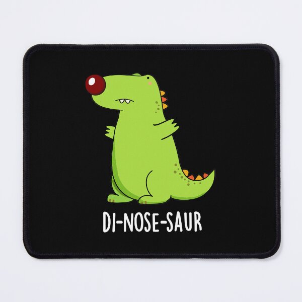 Item preview, Di-nose-saur Funny Dinosaur Puns (Dark BG) designed and sold by punnybone.