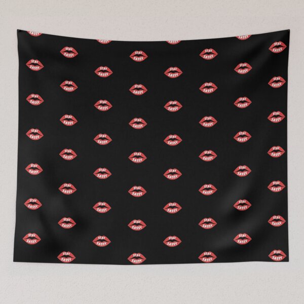 Item preview, Stay Sassy, with women's lips designed and sold by CheekyGrace.