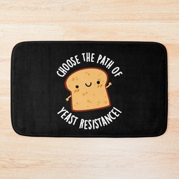 Item preview, Choose The Path Of Yeast Resistance Funny Bread Puns (Dark BG) designed and sold by punnybone.