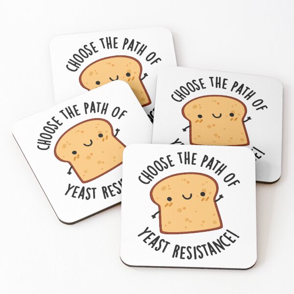 Item preview, Choose The Path Of Yeast Resistance Funny Bread Puns  designed and sold by punnybone.