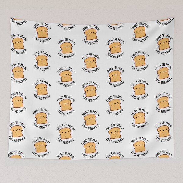 Item preview, Choose The Path Of Yeast Resistance Funny Bread Puns  designed and sold by punnybone.
