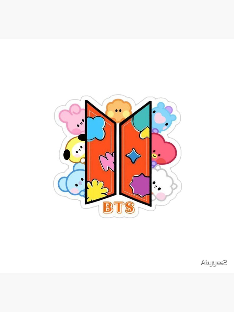 BTS-logo Sticker by Abyyss2