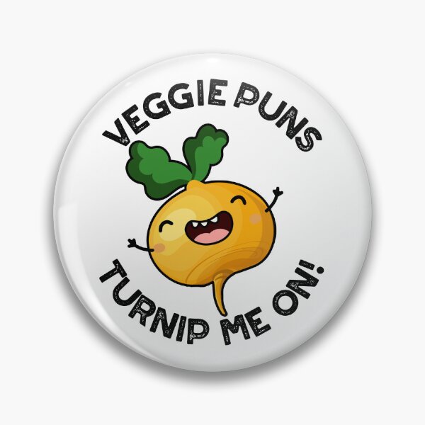 Item preview, Veggie Puns Turnip Me On Funny Vegetable Puns  designed and sold by punnybone.