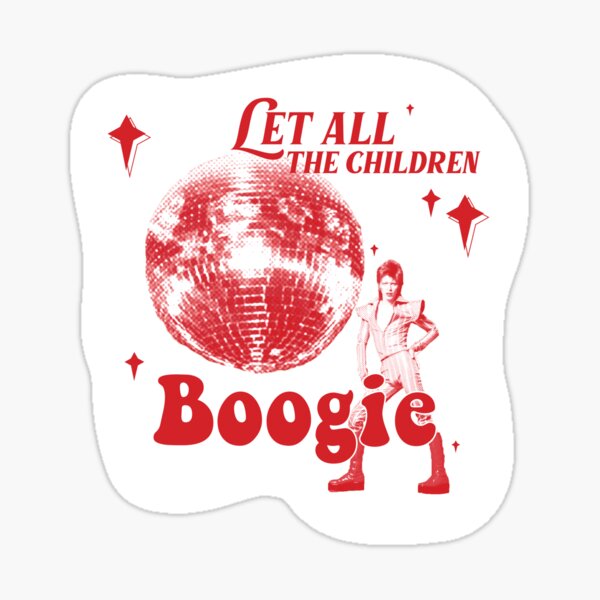 Let's Boogie Disco Ball Sticker – sharpthoughtlings