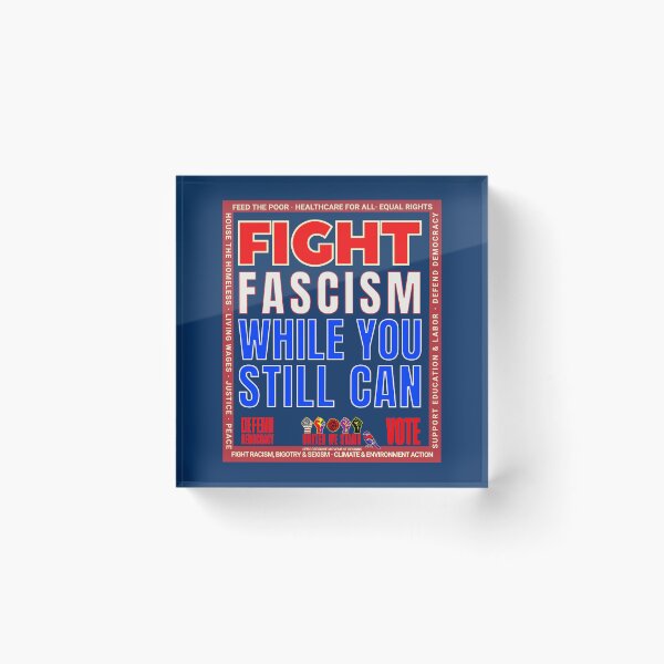 Artikelvorschau, PMD00926 Progressive Movement Designs patriotisches amerikanisches Kampf-Faschismus-Design zeigt, dass Sie die Demokratie unterstützen progressive Ziele für Progressive Demokraten Unabhängige Liberale entworfen und verkauft von ProgressiveLeft.