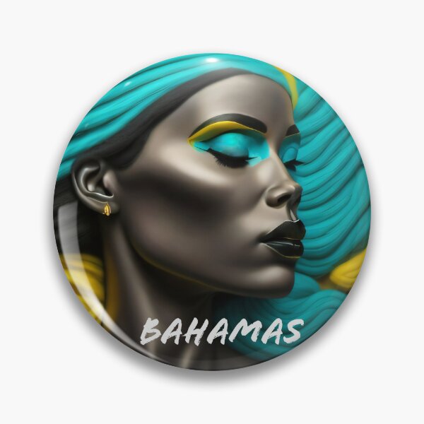 Item preview, Bahamas Woman Flag designed and sold by EclecticCharm.