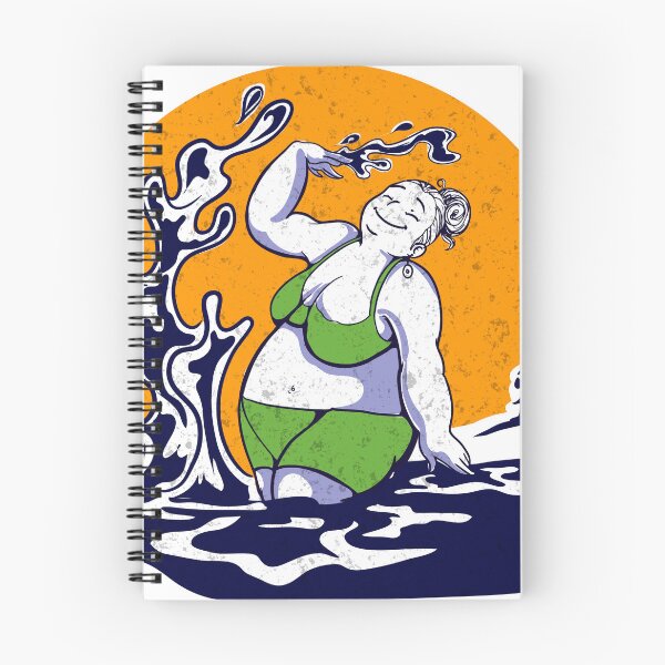 Item preview, Plus size bathing lady  designed and sold by AdyKurniawan.