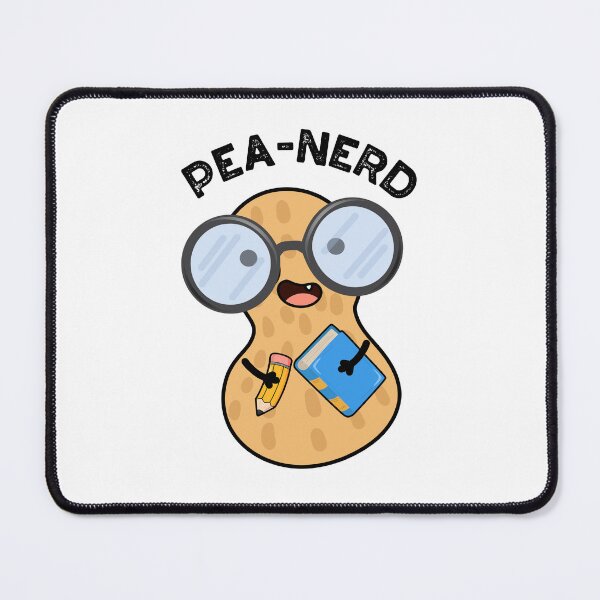 Item preview, Pea-nerd Funny Nerd Peanut Puns designed and sold by punnybone.