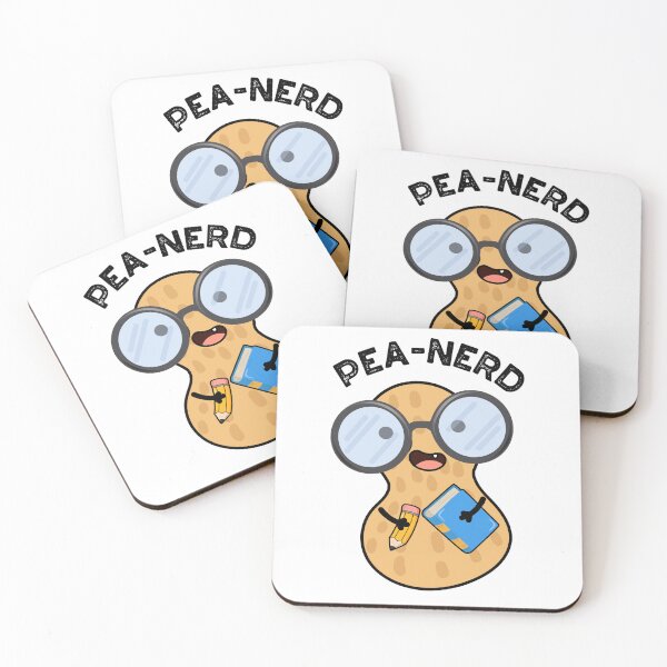 Item preview, Pea-nerd Funny Nerd Peanut Puns  designed and sold by punnybone.