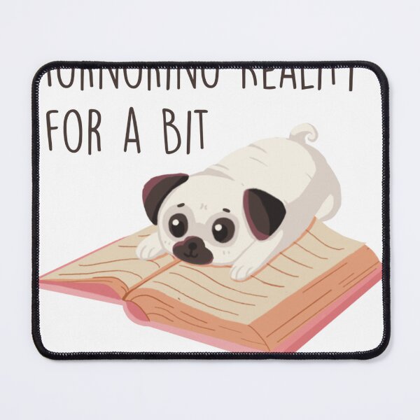 Item preview, Book Lover Pug designed and sold by JerickBravo.
