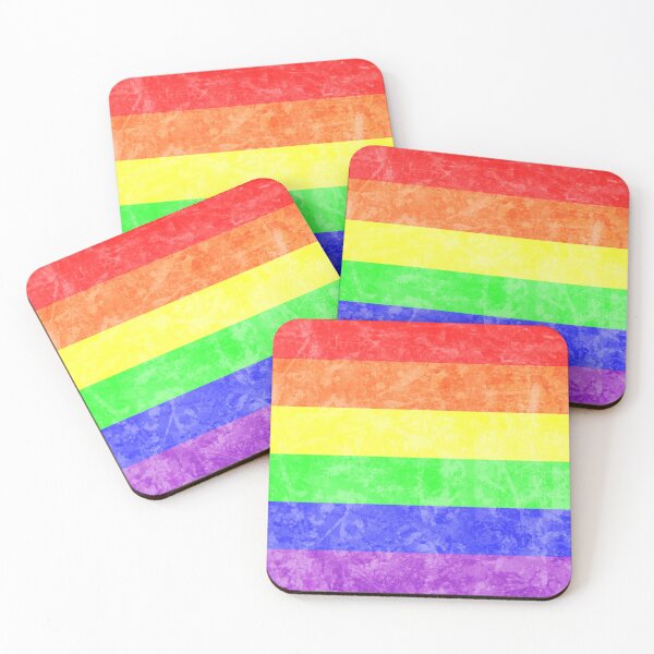 Item preview, Distressed Gay Pride Rainbow Flag designed and sold by williamcuccio.