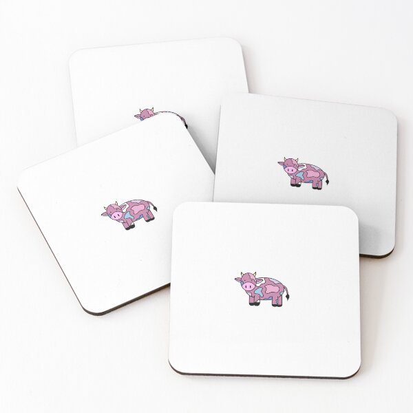 Item preview, Bigender flag cow designed and sold by bookwoof.