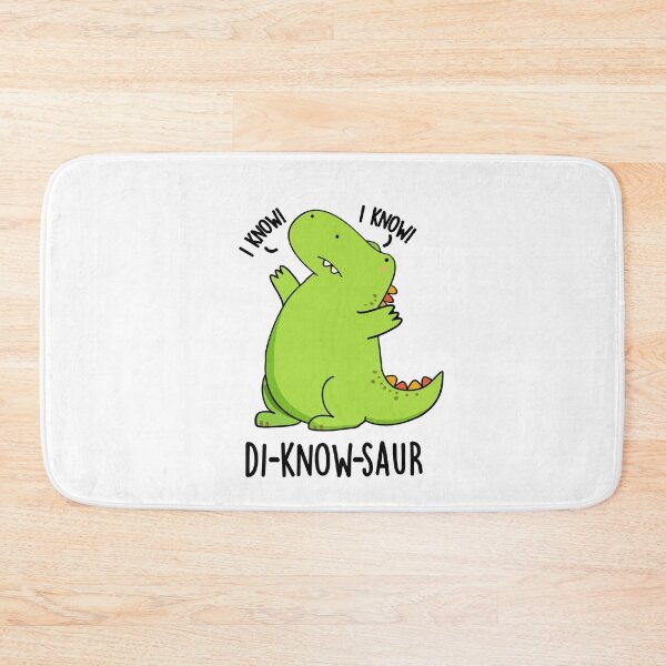 Item preview, Di-know-saur Funny Dinosaur Puns  designed and sold by punnybone.