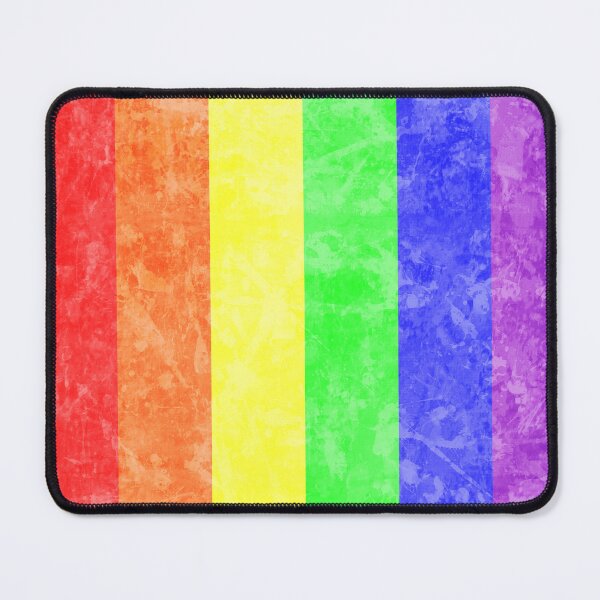 Item preview, Distressed Gay Pride Rainbow Flag designed and sold by williamcuccio.