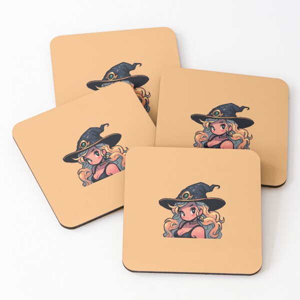 Item preview, Blond Haired Witch Girl In A Black Hat designed and sold by SnackyChunk.